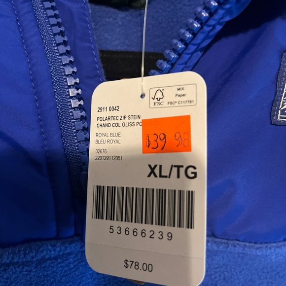 Roots kids polar fleece brand new with tags, XL - Picture 4 of 8